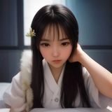 木瓜视频用户运营主管吴澄的职业形象照，女性，20多岁，笑容亲切，身着绿色针织上衣，背景为温暖的咖啡馆环境